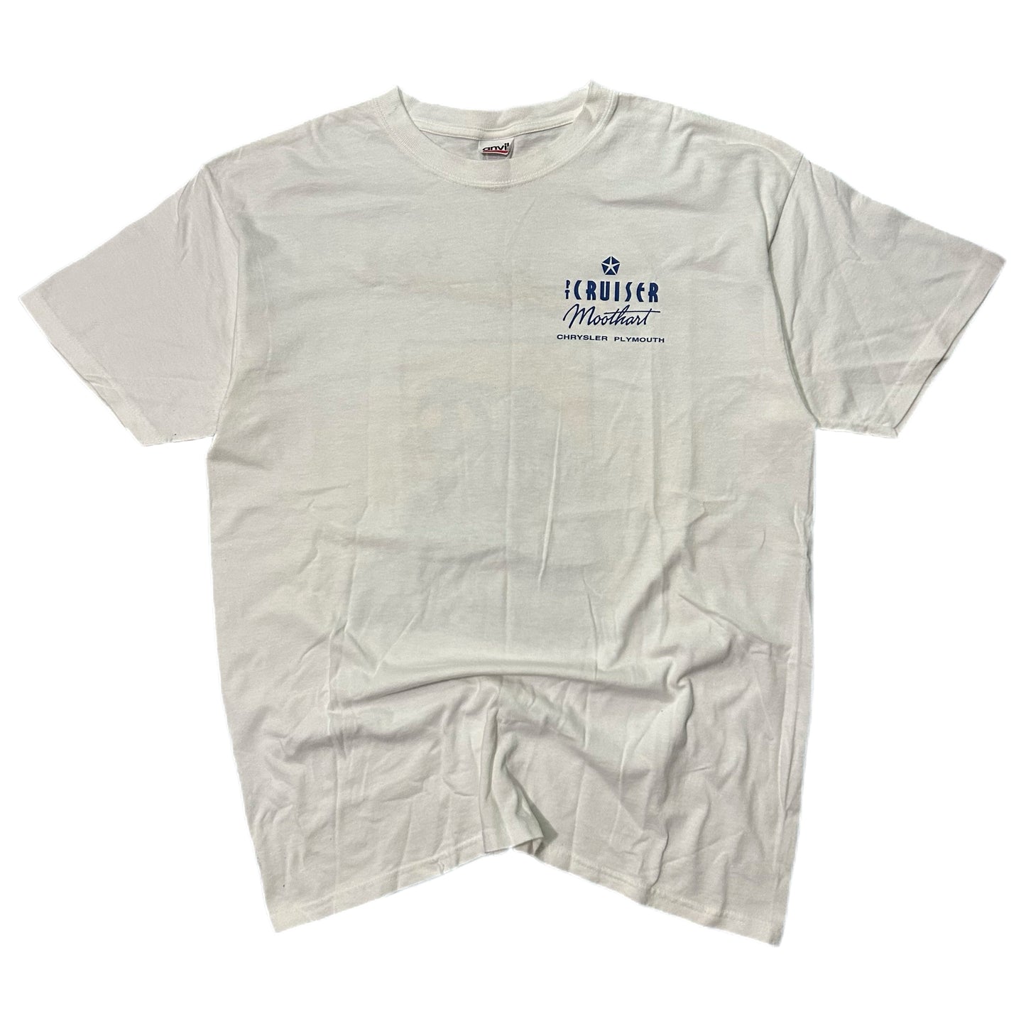 (L) 2001 Chrysler Beach Cruiser White T-Shirt