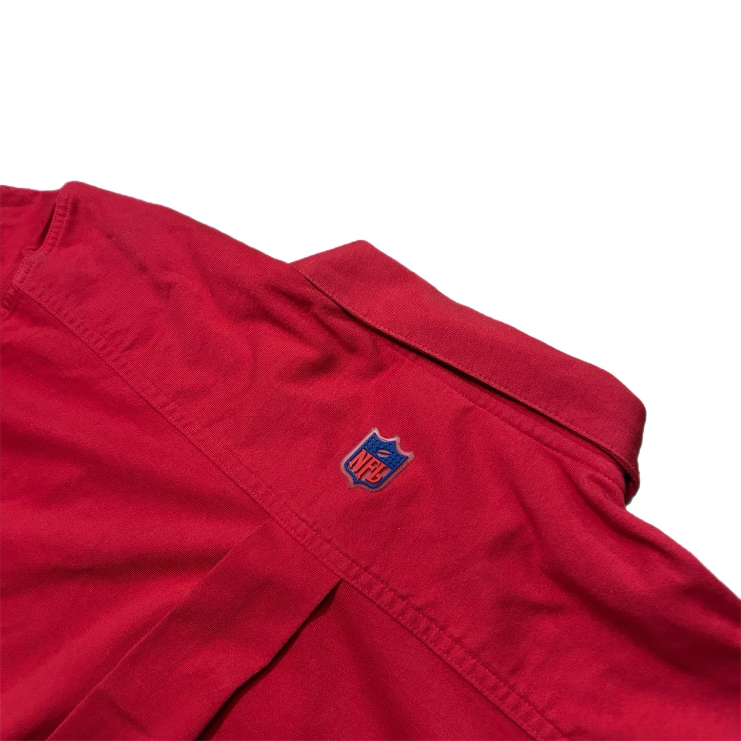 (XL) Y2K Reebok Tampa Bay Buccaneers Red Polo Shirt