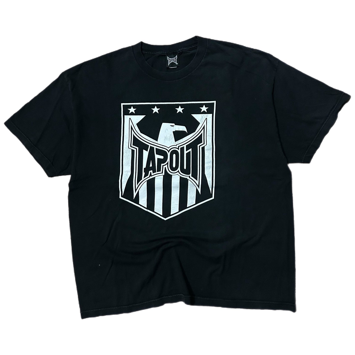 (XXL) Y2K Tapout MMA Black T-Shirt