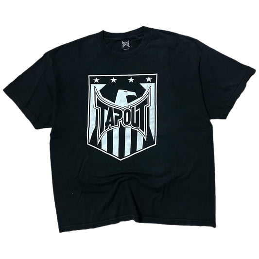 (XXL) Y2K Tapout MMA Black T-Shirt