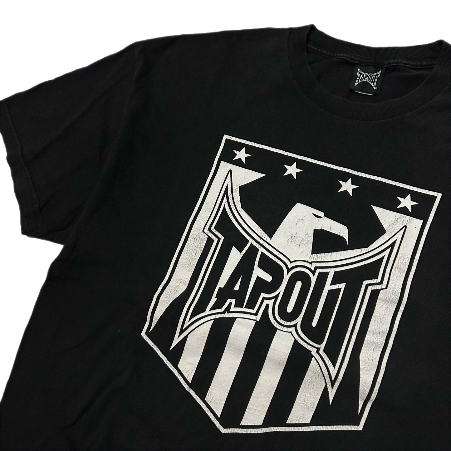 (XXL) Y2K Tapout MMA Black T-Shirt