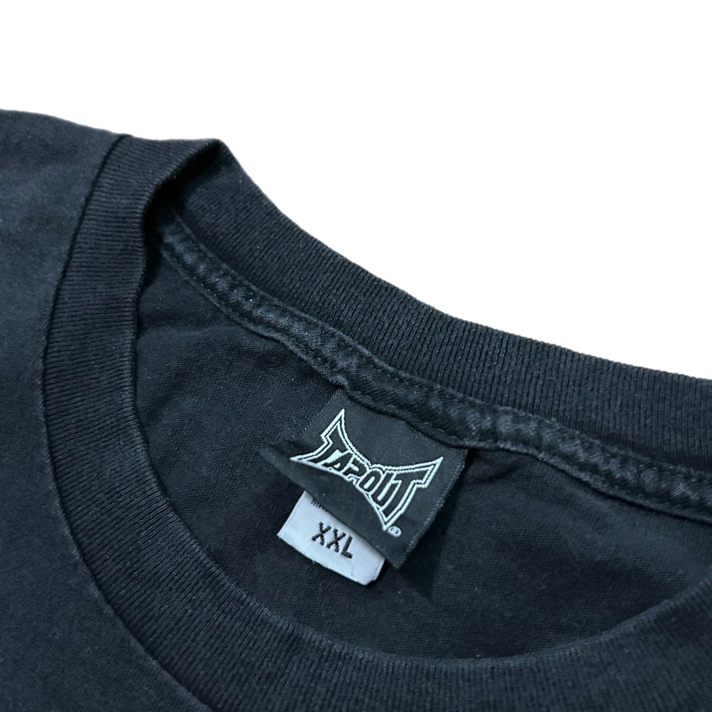 (XXL) Y2K Tapout MMA Black T-Shirt