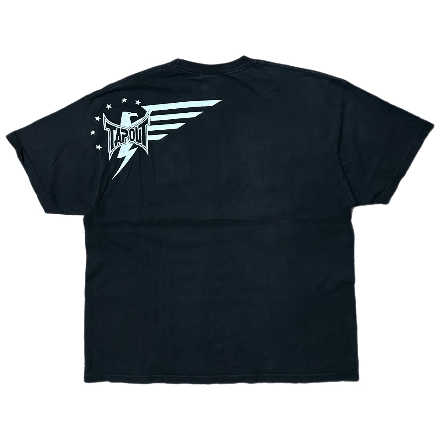 (XXL) Y2K Tapout MMA Black T-Shirt