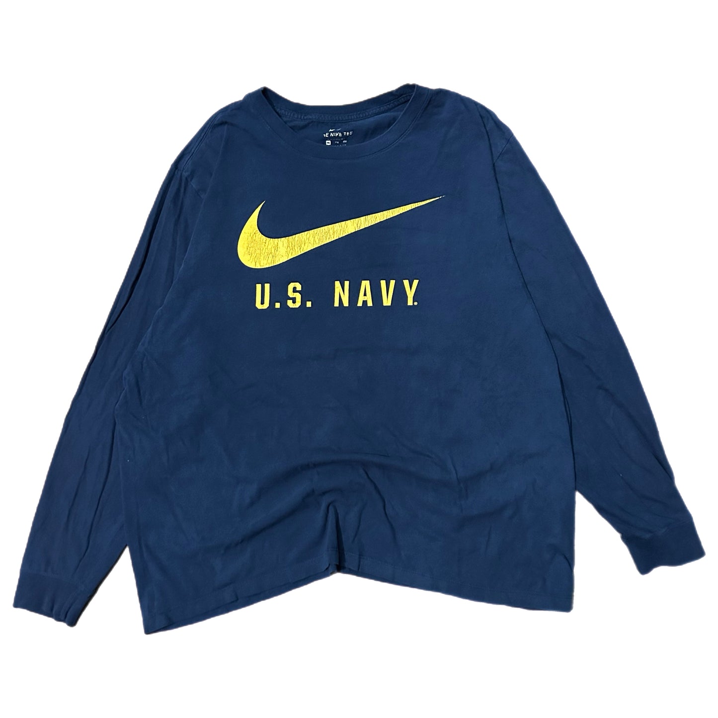 (XXL) Nike U.S Navy Longsleeve T-Shirt