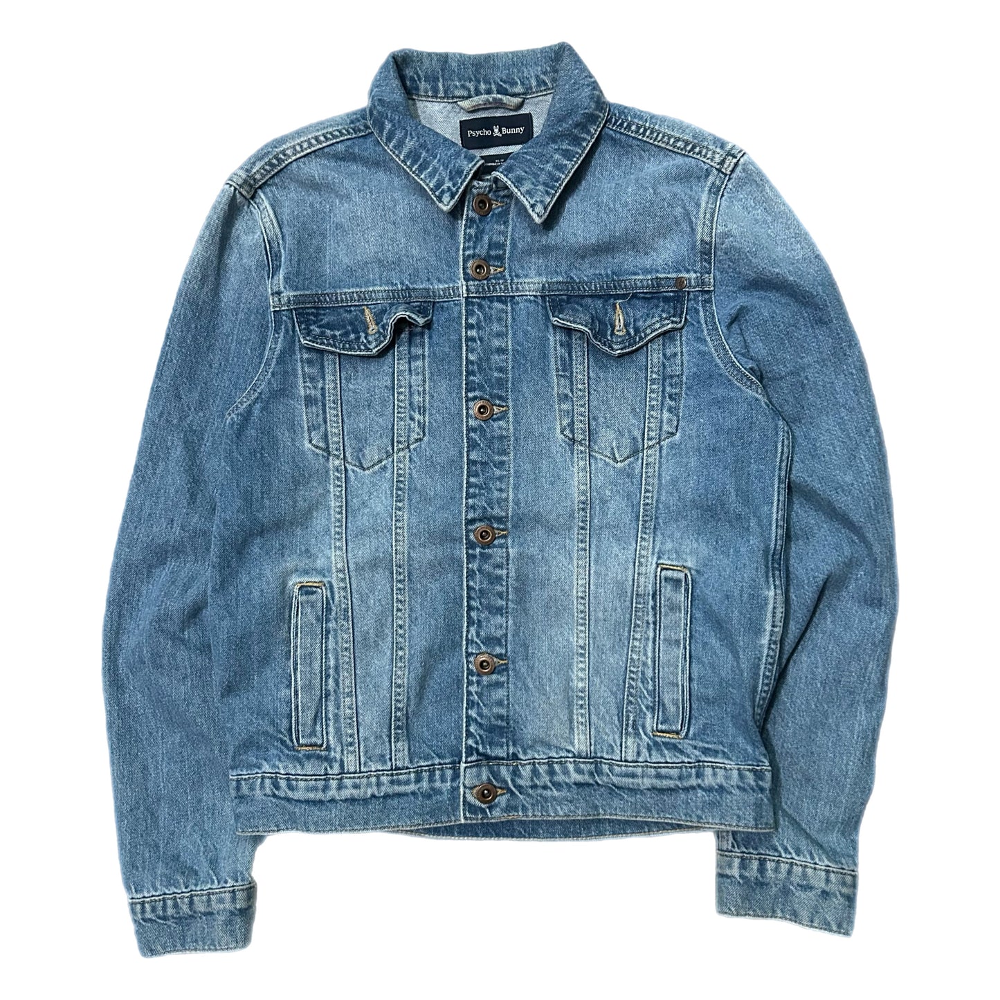 (XS) Psycho Bunny Denim Jacket
