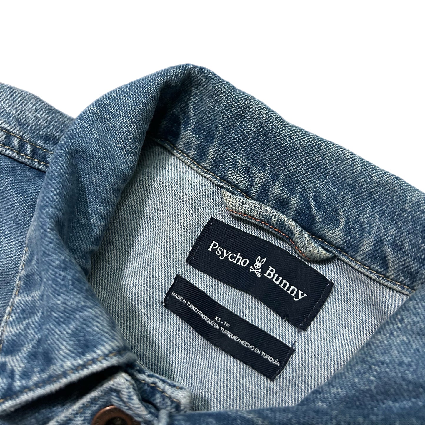 (XS) Psycho Bunny Denim Jacket