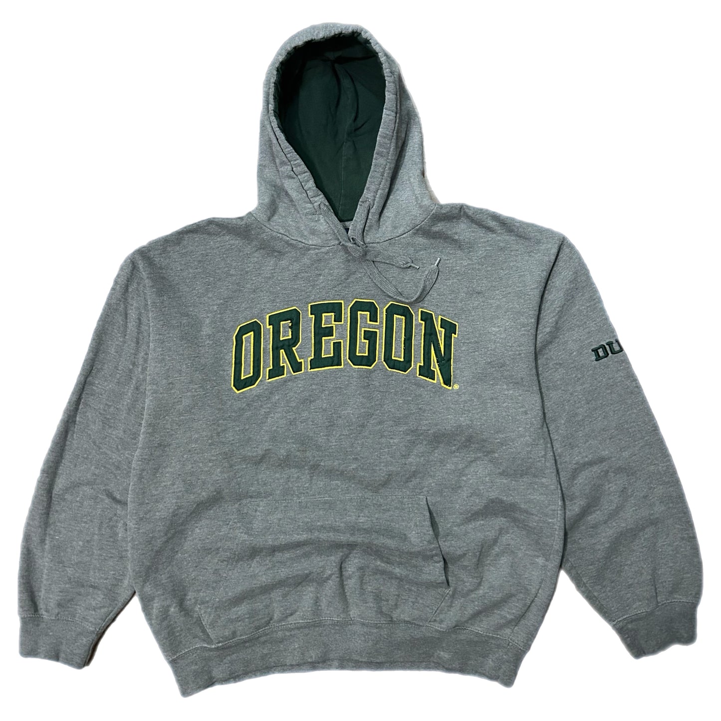 (XL) Y2K Oregon Ducks Grey Pullover Hoodie