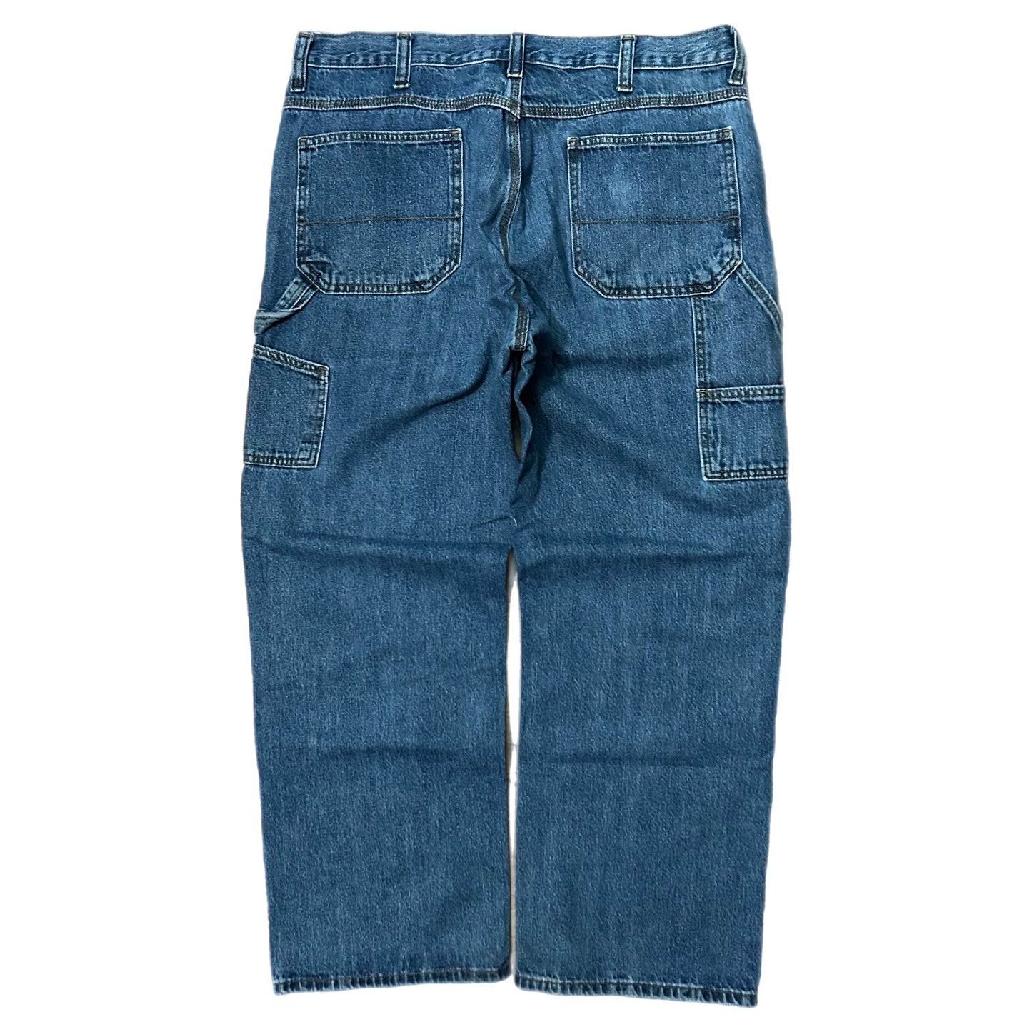 (36) Y2K Faded Glory Painter Denim Jeans