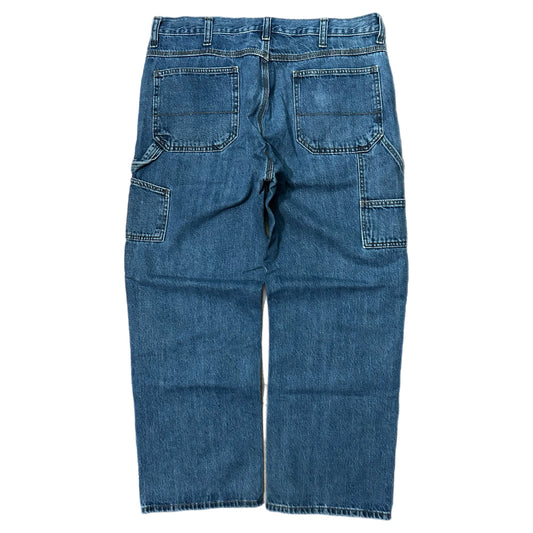 (36) Y2K Faded Glory Painter Denim Jeans