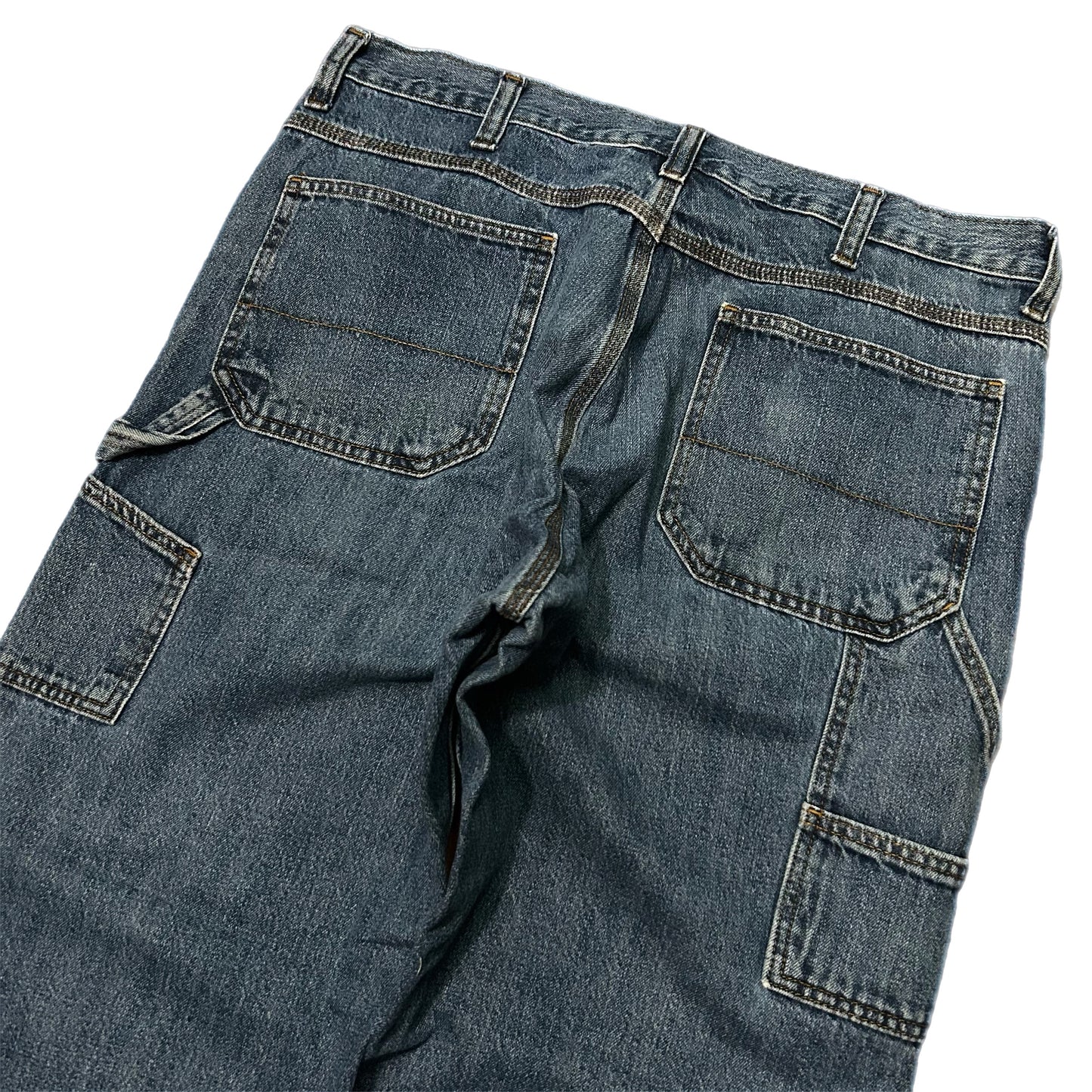 (36) Y2K Faded Glory Painter Denim Jeans