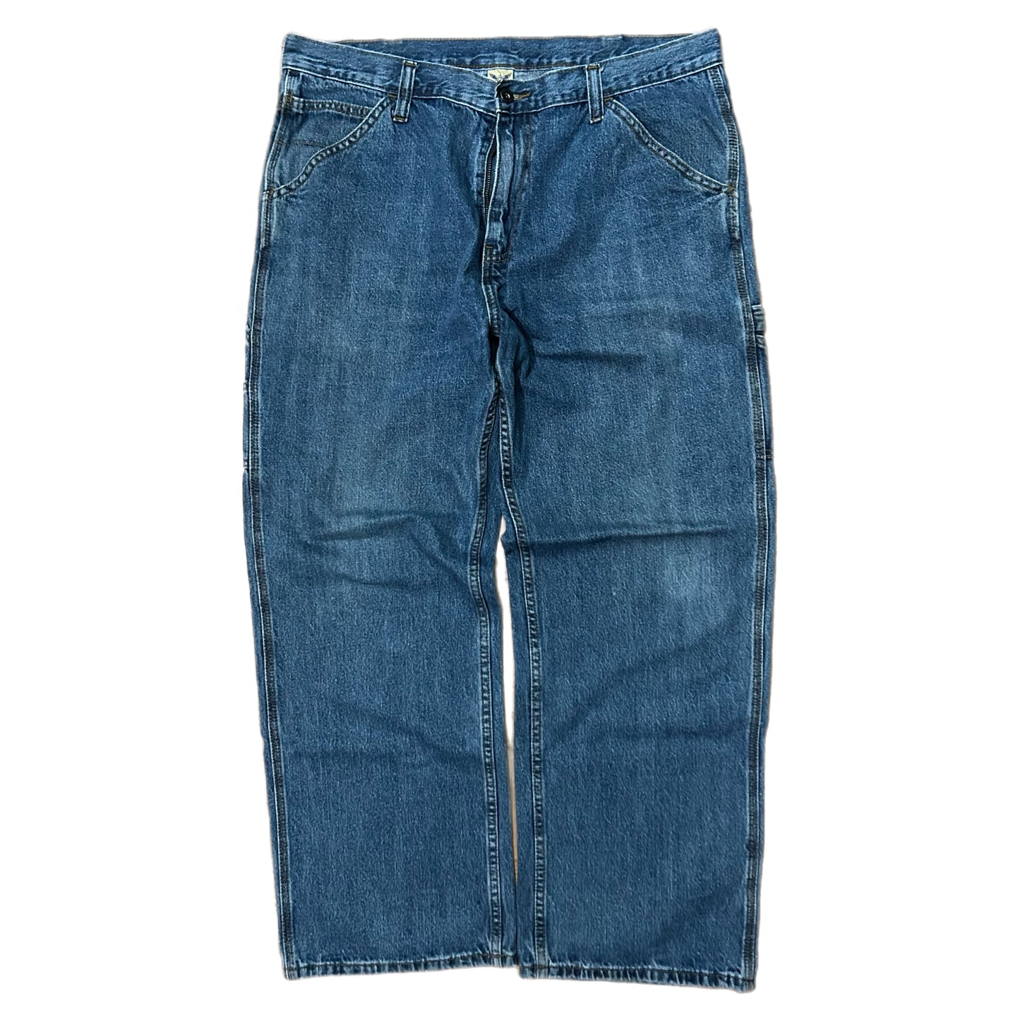 (36) Y2K Faded Glory Painter Denim Jeans