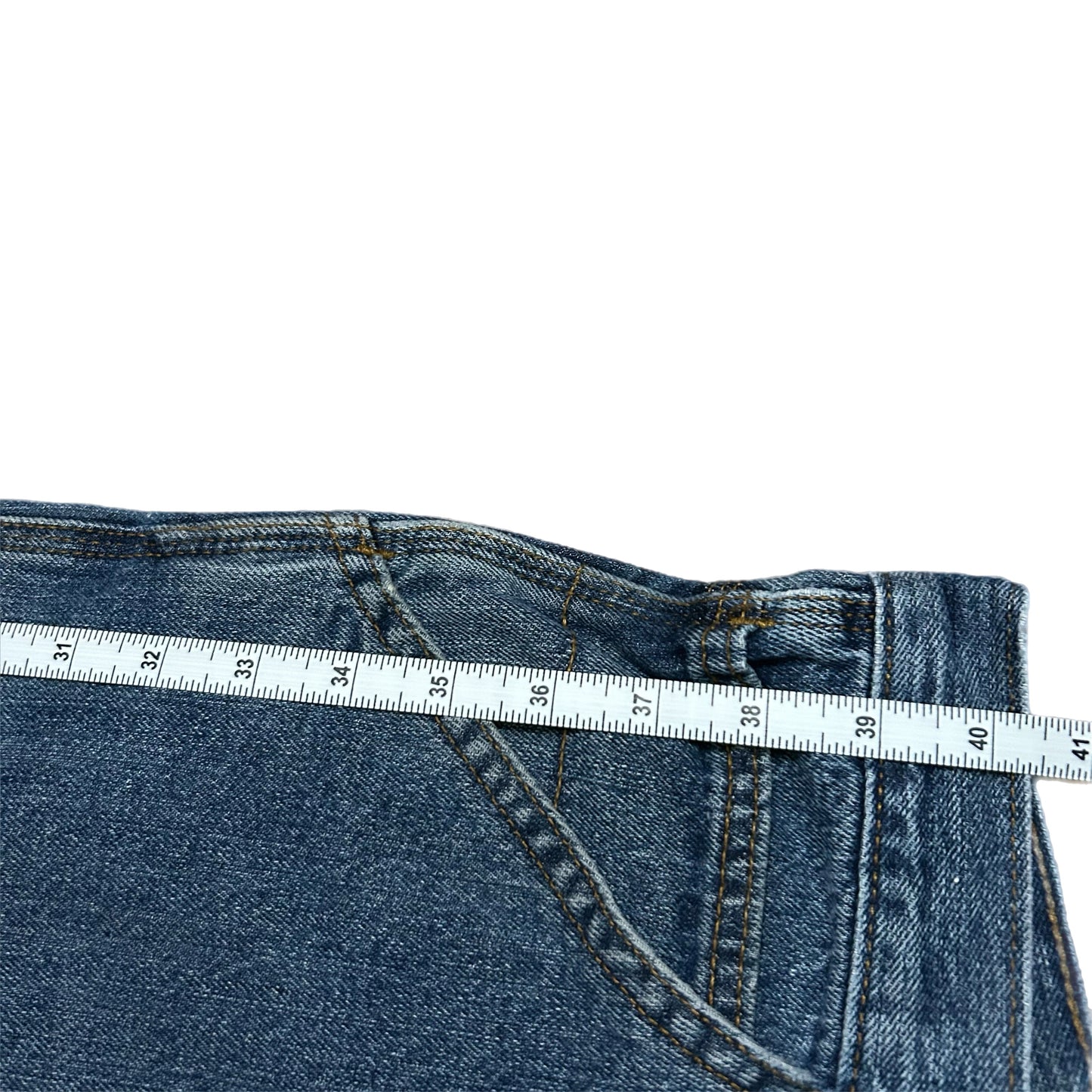 (36) Y2K Faded Glory Painter Denim Jeans