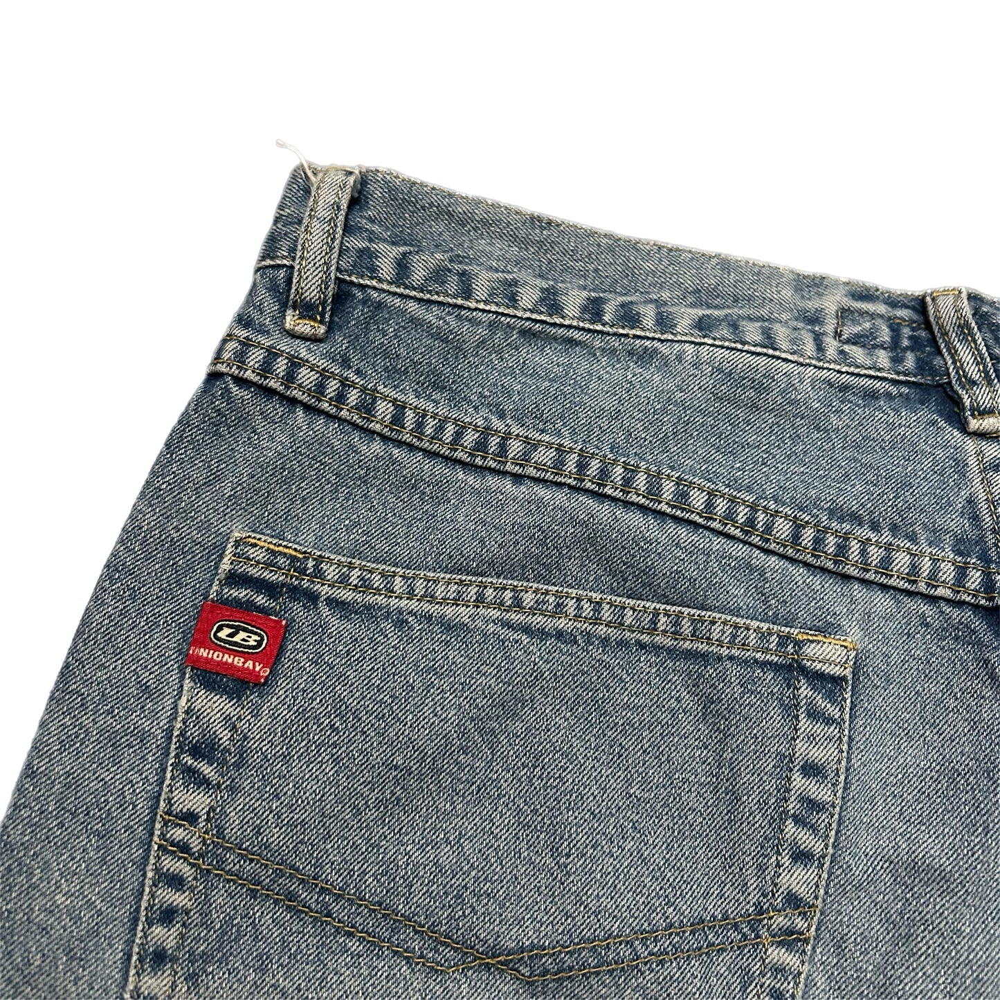 (34) Y2K Union Bay Baggy Denim Shorts