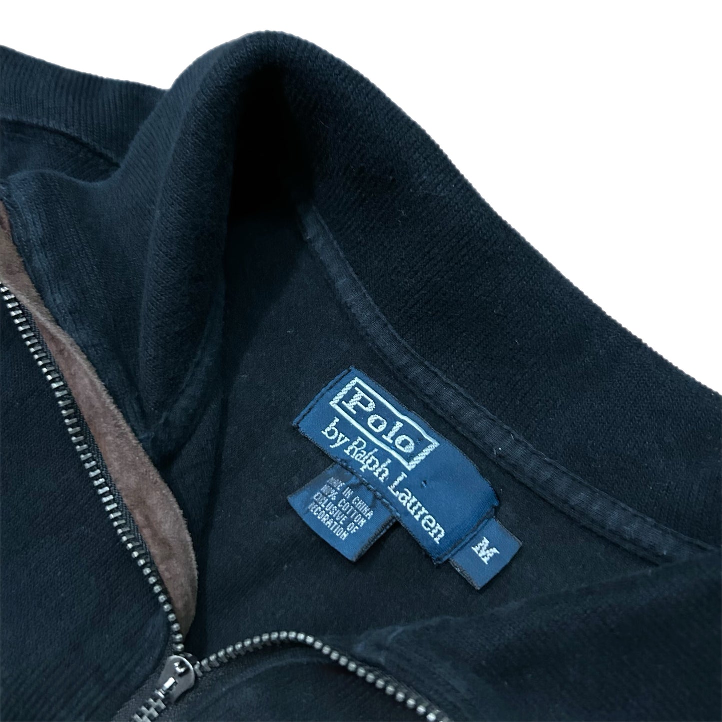 (M) Vintage Polo Ralph Lauren Triple Pony Quarter-Zip