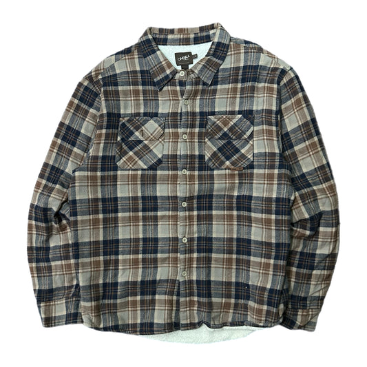 (XL) Y2K O'Neill Brown Plaid Flannel