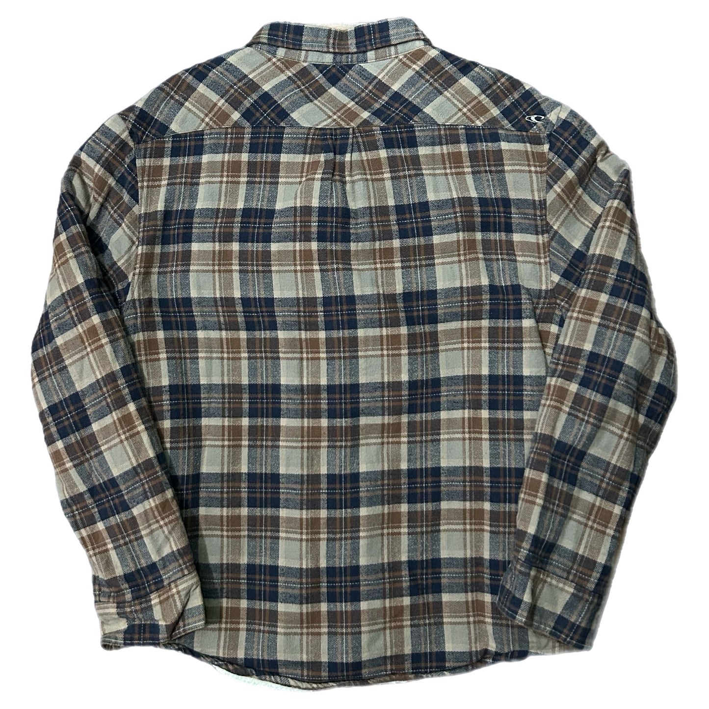 (XL) Y2K O'Neill Brown Plaid Flannel