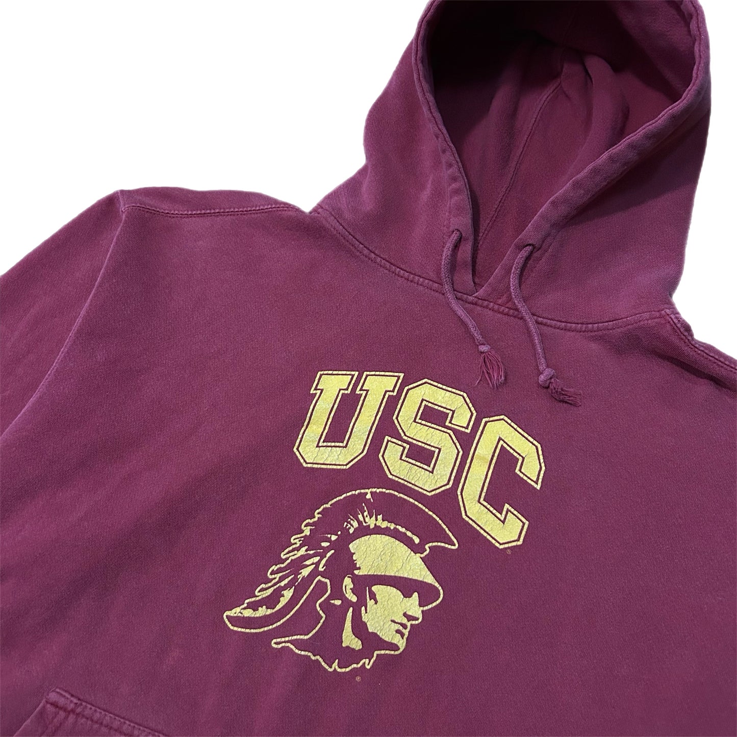(XL) Vintage Starter USC Trojans Red Hoodie