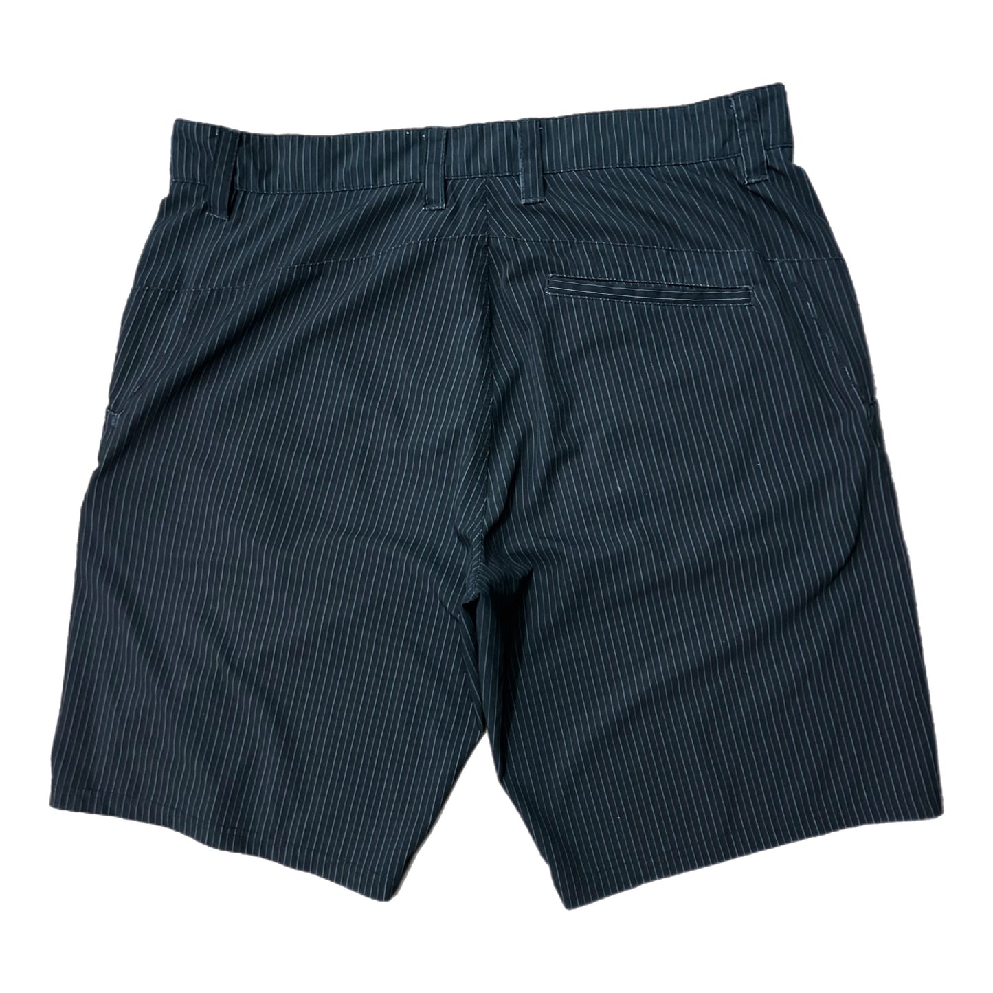 (36) Y2K Oakley Pinstripe Black Shorts