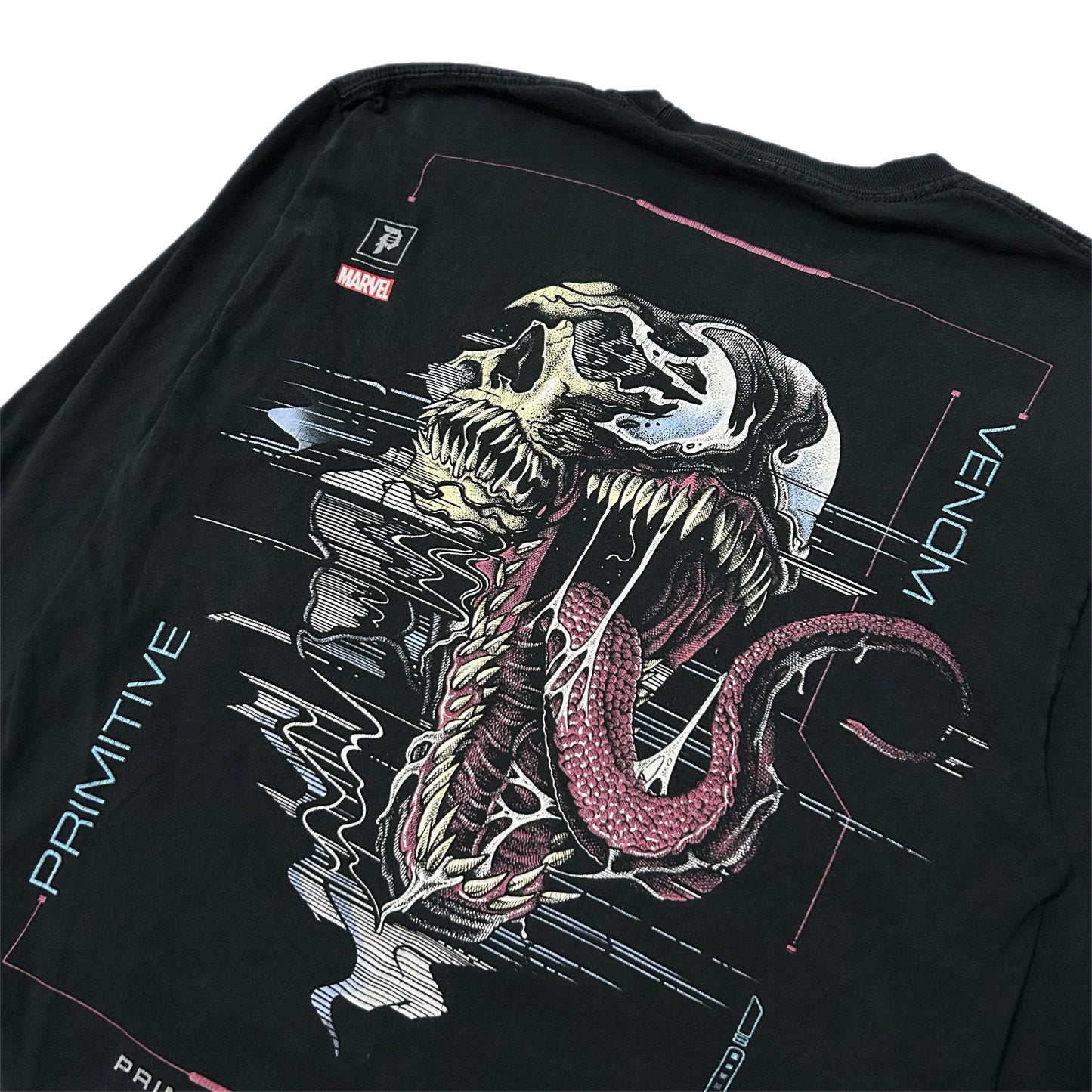 (M) Primitive X Marvel Venom Black Longsleeve T-Shirt