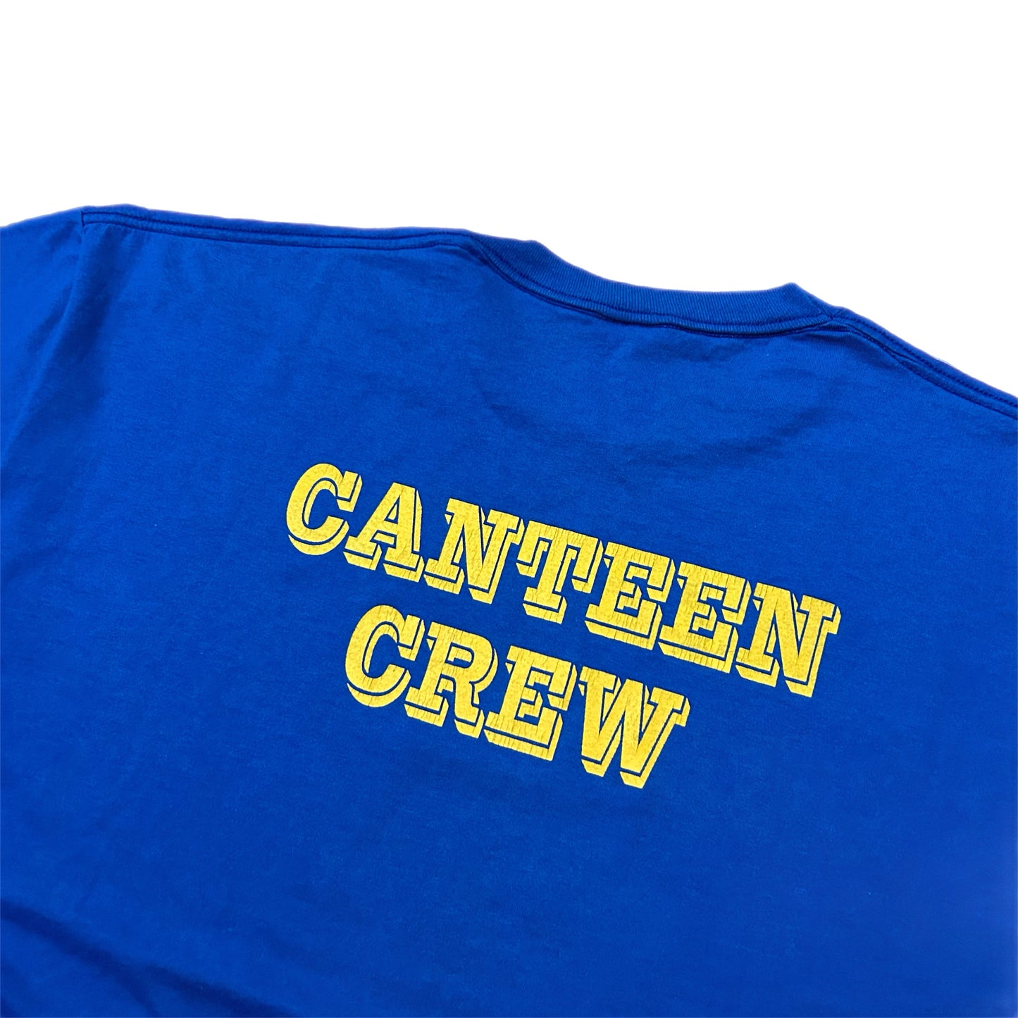 (XXL) Vintage Tasmanian Devil Post 252 Crew Blue T-Shirt