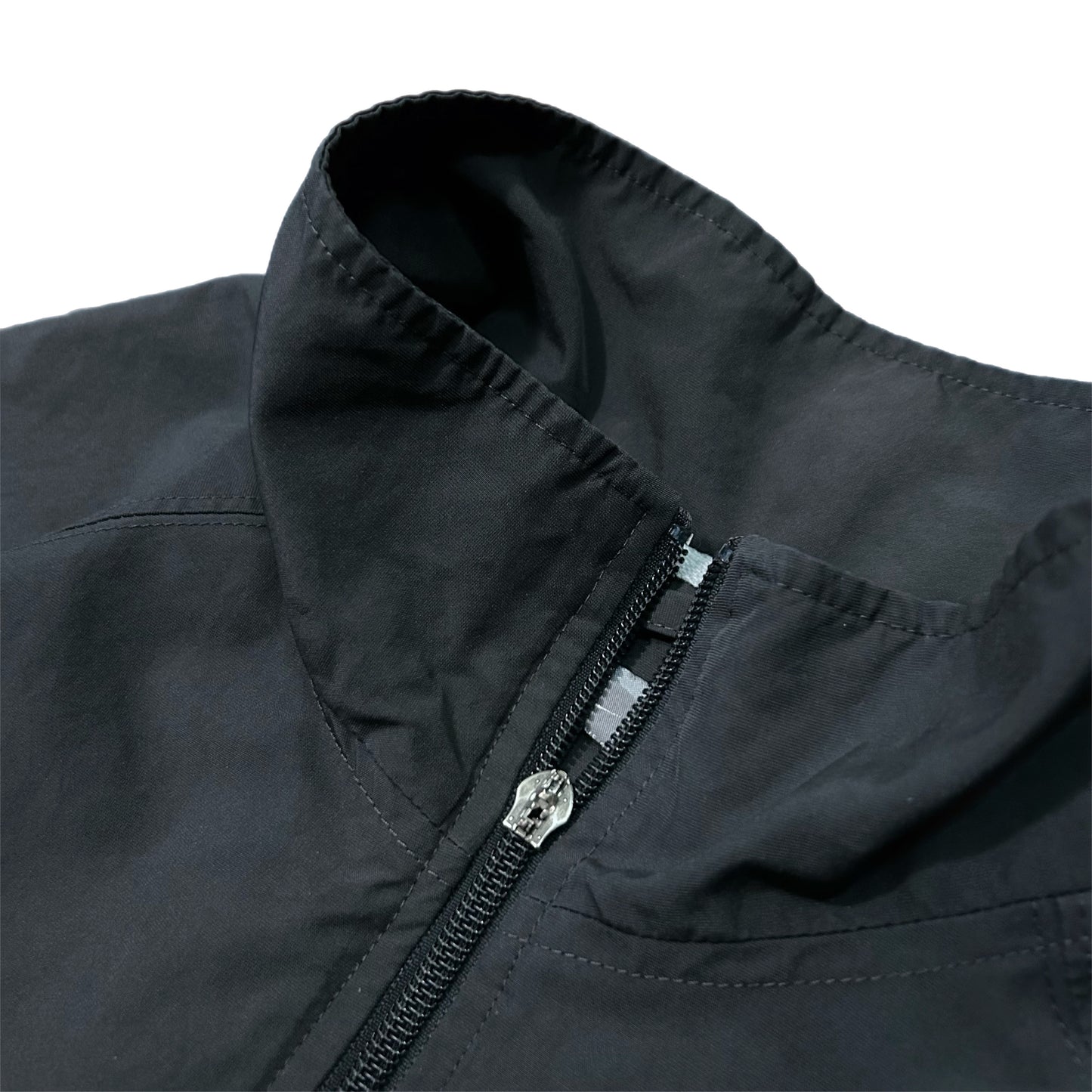 (XL) Y2K Nike Grey Zip-Up Windbreaker