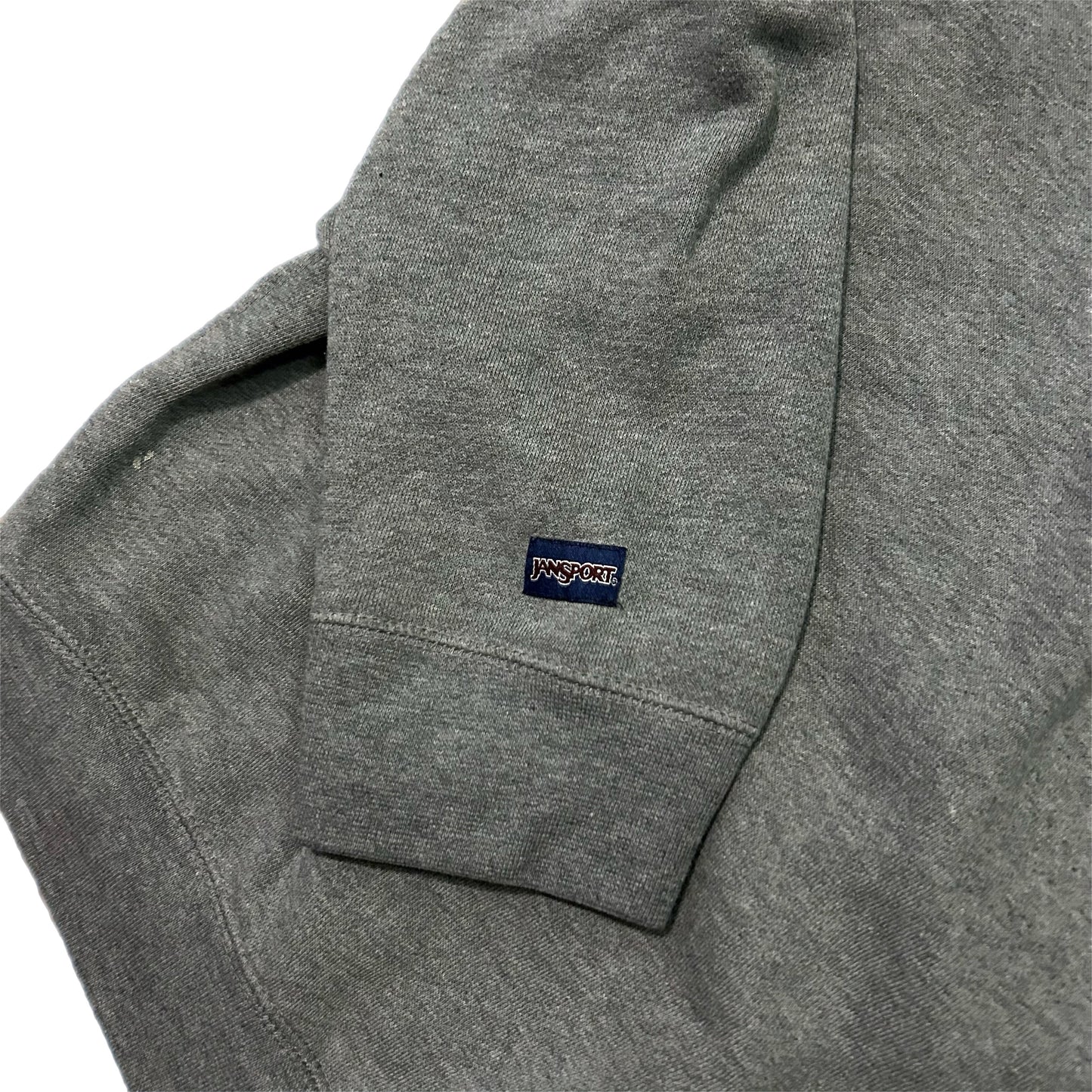 (XL) 2000s Jansport Bethel University Grey Quarter-Zip