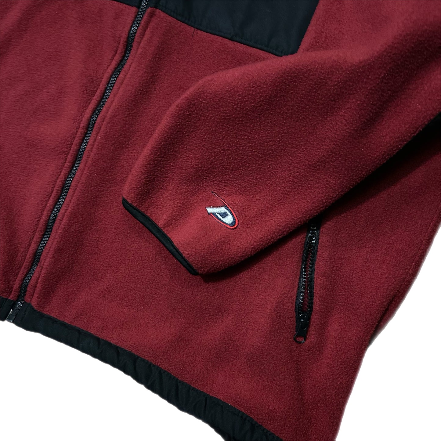 (XXL) Y2K USC Trojans Red Zip-Up Fleece Jacket