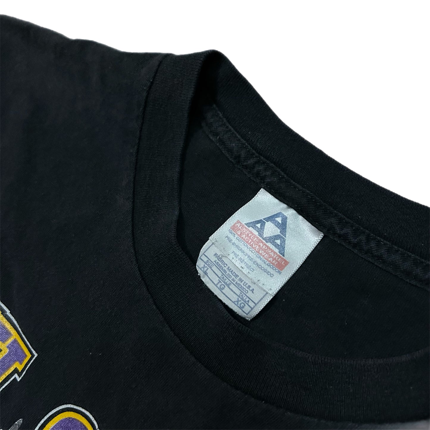 (XL) 2004 LA Lakers Derek Fisher Lucky Shot Black T-Shirt