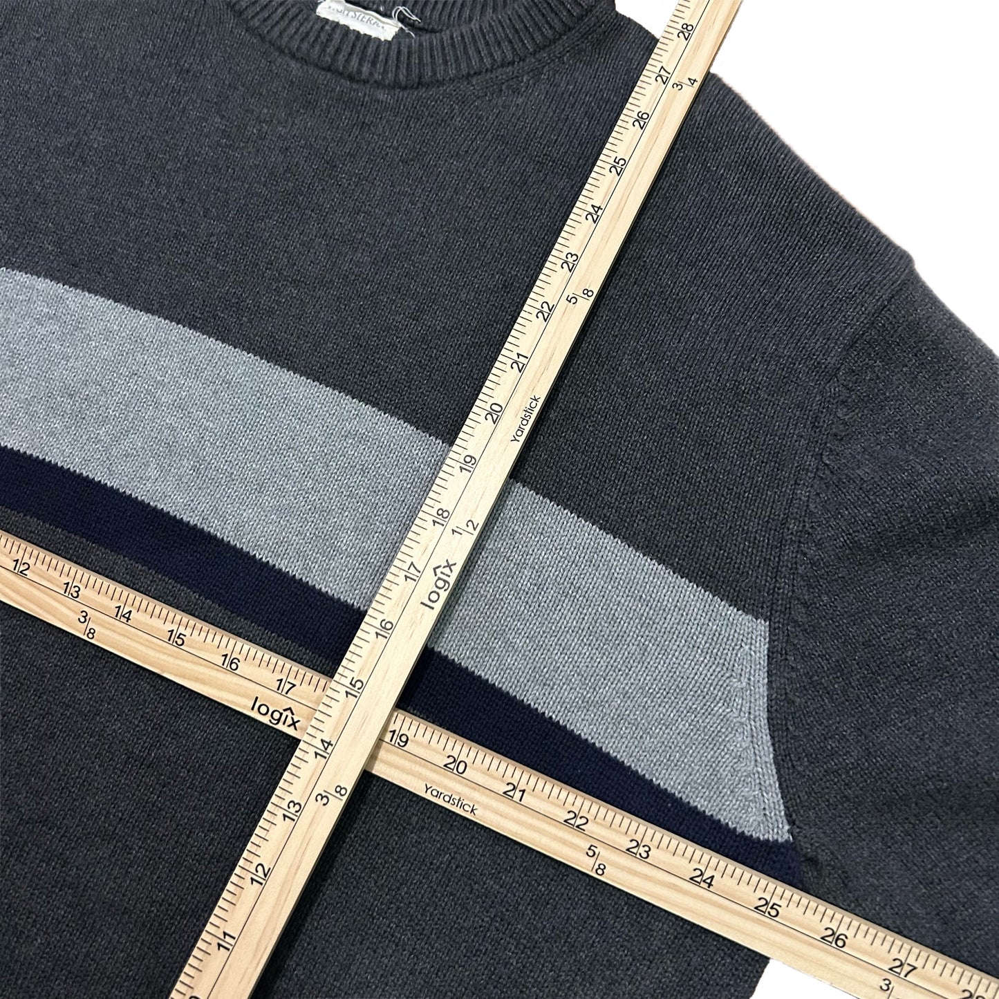 (XL) Vintage High Sierra Two Tone Knitted Sweater