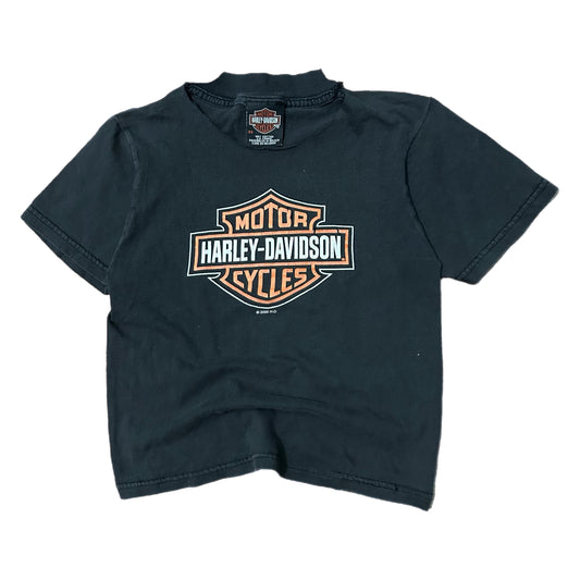 (XS) 2000 Harley Davidson Jacksonville Florida Black T-Shirt