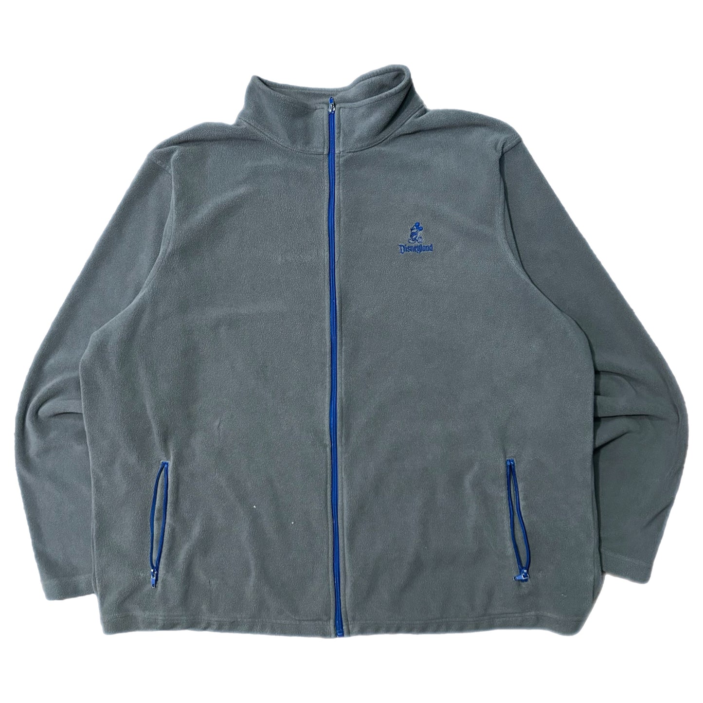 (XXL) Disneyland Mickey Mouse Embroidered Grey Fleece