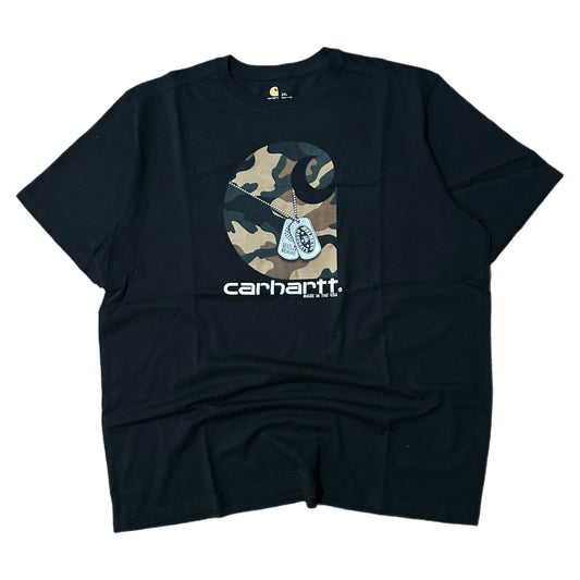 (XXL) Carharrt Big Logo Camo T-Shirt