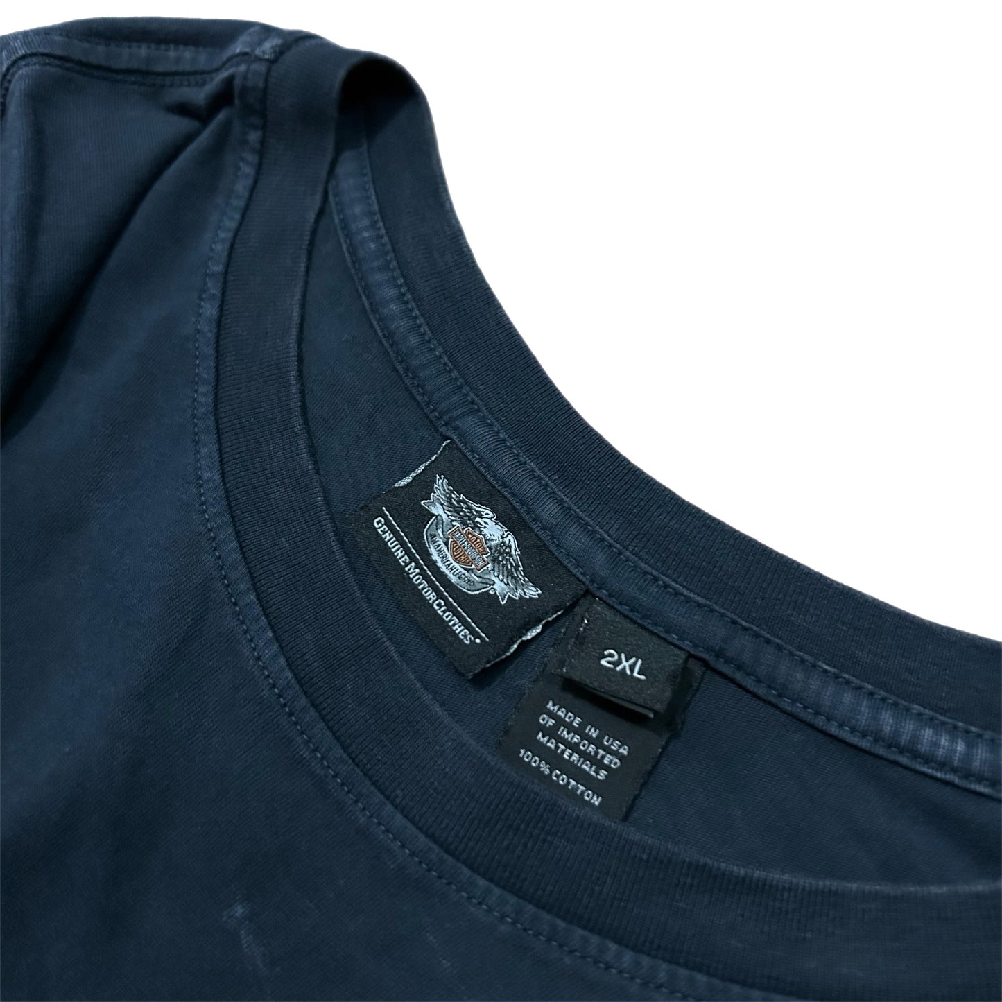 (XXL) Harley Davidson Navy Warrior T-Shirt