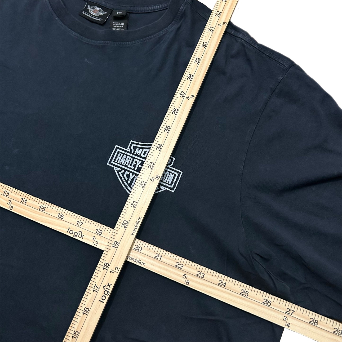 (XXL) Harley Davidson Navy Warrior T-Shirt